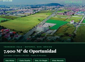 Terreno comercial , Metepec · Inversión Patrimonial