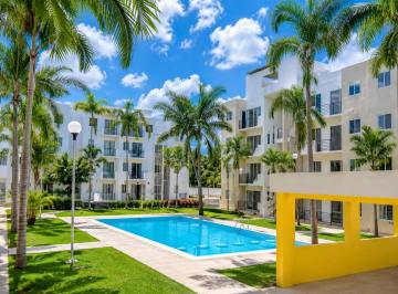 Departamento de 2 habitaciones, Solidaridad · Departamento de 2 Recámaras en Planta Baja en Playa del Carmen | Acepta Crédito