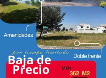 Foto 1 · Terreno en Venta en Esquina con Doble Frente Condado del Valle Belardia, Metepec Estado de México
