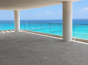 Departamento · 500m² · 3 Recámaras · 3 Estacionamientos · PH en Venta en Obra, Punta Cancun, en La Playa, Zona Hotelera
