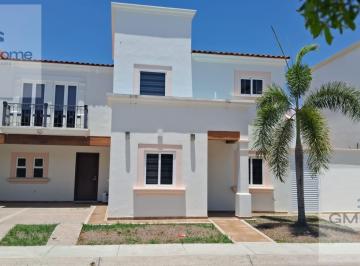 Casa · 3 Recámaras · 3 Estacionamientos · Casa en Mediterraneo Residencial, Mazatlán, Sinaloa.