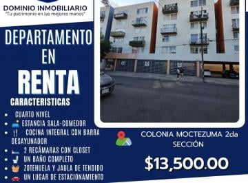 Departamento de 2 habitaciones, Venustiano Carranza · Dominio Inmobiliario Propone en Renta Departamento en Colonia Moctezuma II Seccion