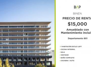 Departamento de 1 habitación, León · Departamento de 1 m² con 1 Recámara en Renta en Villas del Juncal