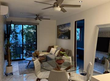 Departamento · 110m² · 2 Recámaras · 2 Estacionamientos · Departamento Amueblado en Renta en Ombu, Av Huayacán, Cancún