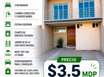 Casa en condominio de 3 habitaciones, Querétaro · ¡Precio de Oportunidad en Mirador del Campanario!