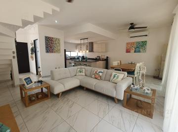 Casa · 143m² · 3 Recámaras · 2 Estacionamientos · Renta Hermosa Casa Amueblada en El Encuentro Playa del Carmen P3871