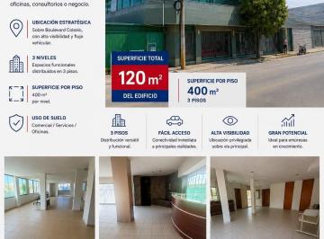Edificio · 1200m² · Edificio Comercial en Renta 3 Niveles - (4)