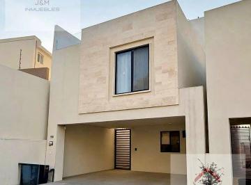 Casa · 152m² · 4 Recámaras · 3 Estacionamientos · Casa en Venta Equipada, 4 Recámaras en Reserva Valle Apodaca