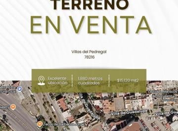 1 · Terreno Venta Villas del Pedregal, San Luis Potosi, Slp