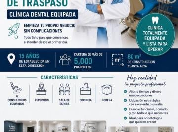 Local comercial , Villahermosa · Traspaso de Clínica Dental Equipada | Tabasco 2000 | Lista Para Operar (80 M²)