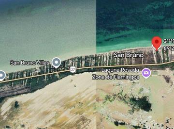 Terreno / Lote , Dzemul · Terreno en Venta en San Bruno, Yucatán, Frente Al Mar