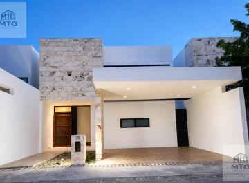 Casa en condominio · 262m² · 3 Recámaras · Renta Casa Amueblada, Residencial Arborettos, Santa Gertrudis Copo, Merida