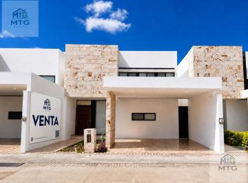 Casa en condominio · 262m² · 3 Recámaras · Renta Casa Amueblada, Residencial Arborettos, Santa Gertrudis Copo, Merida