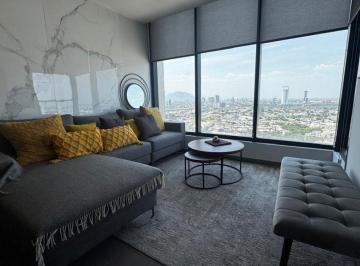 Departamento de 2 habitaciones, Monterrey · Departamento Amueblado en Renta a Estrenar Torre Shiro, Distrito Tec, Monterrey, Nl