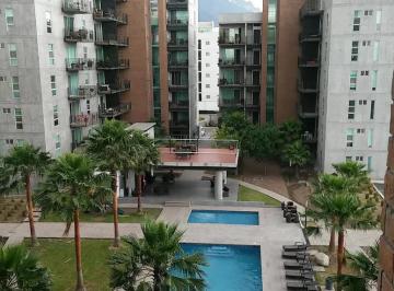 Departamento de 2 habitaciones, Monterrey · Departamento Semiamueblado en Torre Uhdei