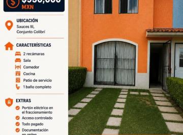 Casa de 1 habitación, Toluca · Casa de 70 m² en Sauces III