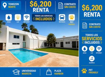 Departamento de 1 habitación, Mérida · Departamento en Renta Temozón Norte Servicios Incluidos + Alberca
