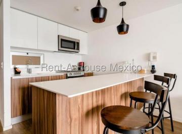 Departamento de 1 habitación, Miguel Hidalgo · Departamento Amueblado en Renta en Miguel Hidalgo, Anahuac Bg 26 - 2845.