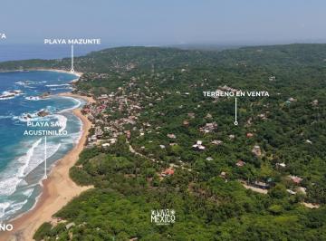 Terreno / Lote · 460m² · Terreno en Venta en San Agustinillo, Mazunte – Oaxaca | 460 m² Aprox. | Vista Al Mar