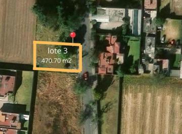 Terreno / Lote · 470m² · Terreno en Venta en Lázaro Cárdenas, Metepec