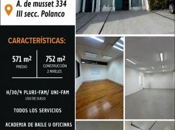 Casa de 6 habitaciones, Miguel Hidalgo · Se Vende Propiedad Ubicada en Alfredo de Musset 334, Polanco III Sección, Miguel