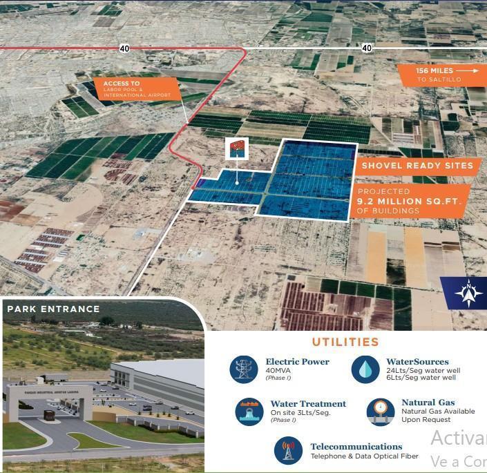 Industrial Warehouse for Rent in Torreón, Coah.