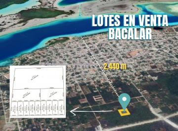 Terreno / Lote · 1251m² · Terreno en Venta en Bacalar de 1,251.72 m² - Lote 2