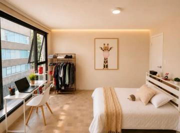 Inmueble productivo urbano , Cuauhtémoc · Coliving Premium Para Estudiantes Internacionales en Condesa Cuartos Amueblados, Rooftop, Gimnasio.