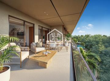 Departamento · 161m² · 4 Recámaras · 1 Estacionamiento · Departamento de Lujo en Playa del Carmen, Asador, Alberca, Jacuzzi