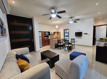Departamento de 2 habitaciones, Mérida · Departamento Amueblado en Planta Baja, Norte de Merida