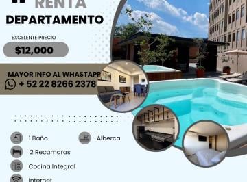 Departamento de 2 habitaciones, Guadalajara · Departamento 2 Recamaras | Coordenada Living