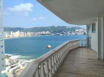 Departamento de 4 habitaciones, Acapulco de Juárez · Departamento en Estrella del Mar Frente a Playa
