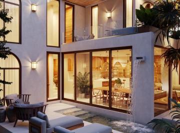 Villa · 1000m² · 4 Recámaras · 2 Estacionamientos · Arquitectura Viva, Selva, Luz y Serenidad: Villa 4 Recs con Alberca