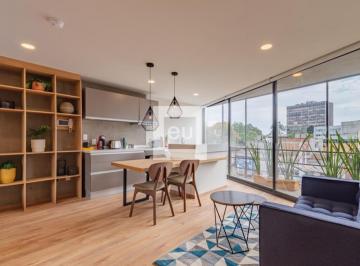 Departamento de 1 habitación, Cuauhtémoc · Loft con Terraza Privada en Renta en Juárez