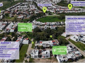 Terreno / Lote , Zapopan · Terreno en Venta en Esquina con Vista a La Cañada | Madeiras II, Capital Norte | Ideal Para Roof Gar