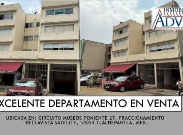 Departamento de 2 habitaciones, Tlalnepantla de Baz · Excelente Departamento en Venta