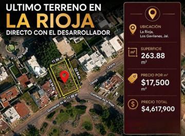 Terreno / Lote , Tlajomulco de Zúñiga · Terreno en Venta en La Rioja, Tlajomulco de Zúñiga, Jalisco.