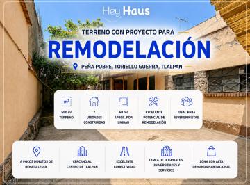 Terreno / Lote , Tlalpan · Terreno en Venta en Toriello Guerra, Tlalpan