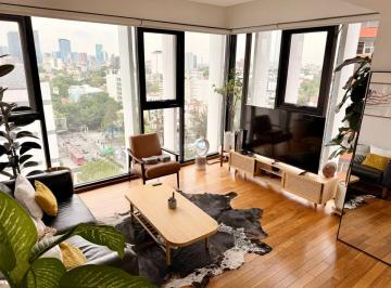 Departamento de 2 habitaciones, Cuauhtémoc · Departamento en Renta Condesa