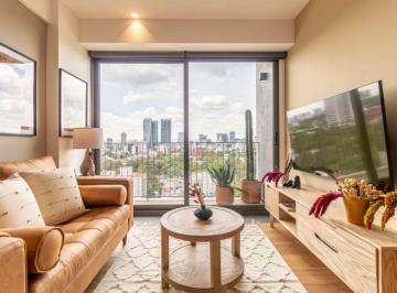 Departamento de 2 habitaciones, Cuauhtémoc · Departamento en Taman Condesa — Venta y Renta