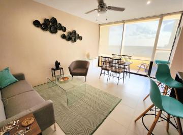 Departamento · 82m² · 2 Recámaras · 2 Estacionamientos · Departamento Penthouse en Renta 2 Recámaras, Amueblado/equipado, Arbolada Av Huayacán Cancún