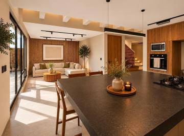 Casa en condominio · 341m² · 3 Recámaras · 3 Estacionamientos · Residencia Nueva de Diseño Contemporáneo en La Espiga