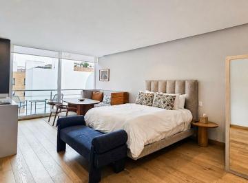 Departamento de 1 habitación, Cuauhtémoc · Loft Amueblado y Equipado con Balcón a Pasos de Reforma E Insurgentes Mmto y Servicios Incluídos