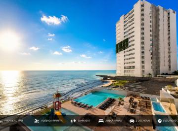Departamento de 3 habitaciones, Alvarado · Torre Aurum Veracruz, Departamento Frente Al Mar, Piso 12, 3 Recamaras, vista Panorámica