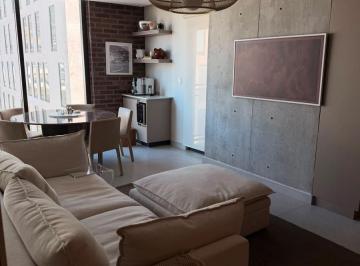 Departamento · 112m² · 2 Recámaras · 2 Estacionamientos · Departamento en Renta en Torre Mun, Valle Poniente Piso 24, con Balcón