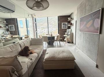 Departamento · 112m² · 2 Recámaras · 2 Estacionamientos · Departamento en Renta en Torre Mun, Valle Poniente Piso 24, con Balcón