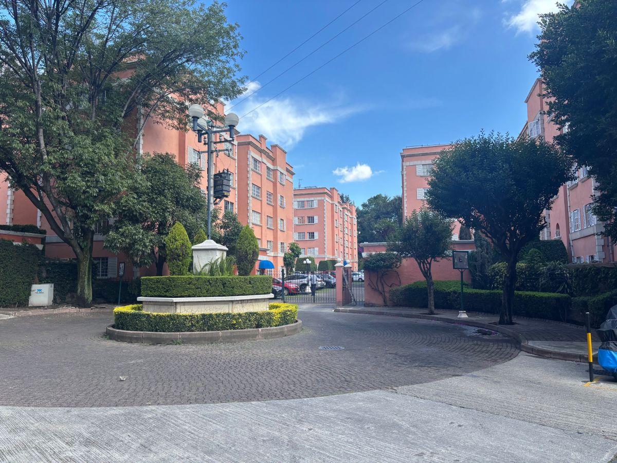 Renta Dpto. Privanza Coyoacan 3 Rec. 2 Baños 1 Auto