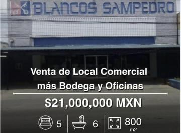 Local comercial · 800m² · 6 Recámaras · Venta de Local Comercial + Bodega y Oficinas en Av Colosio, Cun
