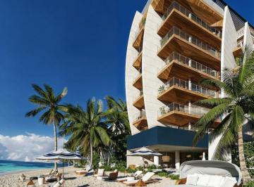 Departamento · 153m² · 3 Recámaras · 2 Estacionamientos · Departamento Frente Al Mar con Club de Playa en Venta Playa del Carmen