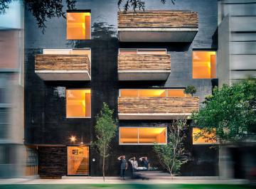 Fachada · Depto de Diseño 134 m² en Narvarte Pte. · Doble Altura, Roof Garden y 2 Estac.
